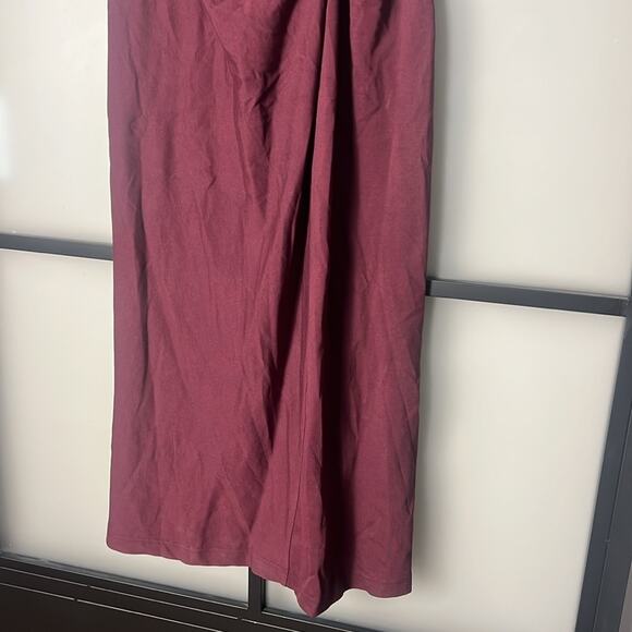 NEW Club Monaco Twist Front Knit Maxi Dress Size Medium - Picture 5 of 9